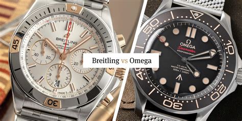 Breitling vs. Omega: Between Altitude and the Deep Sea.